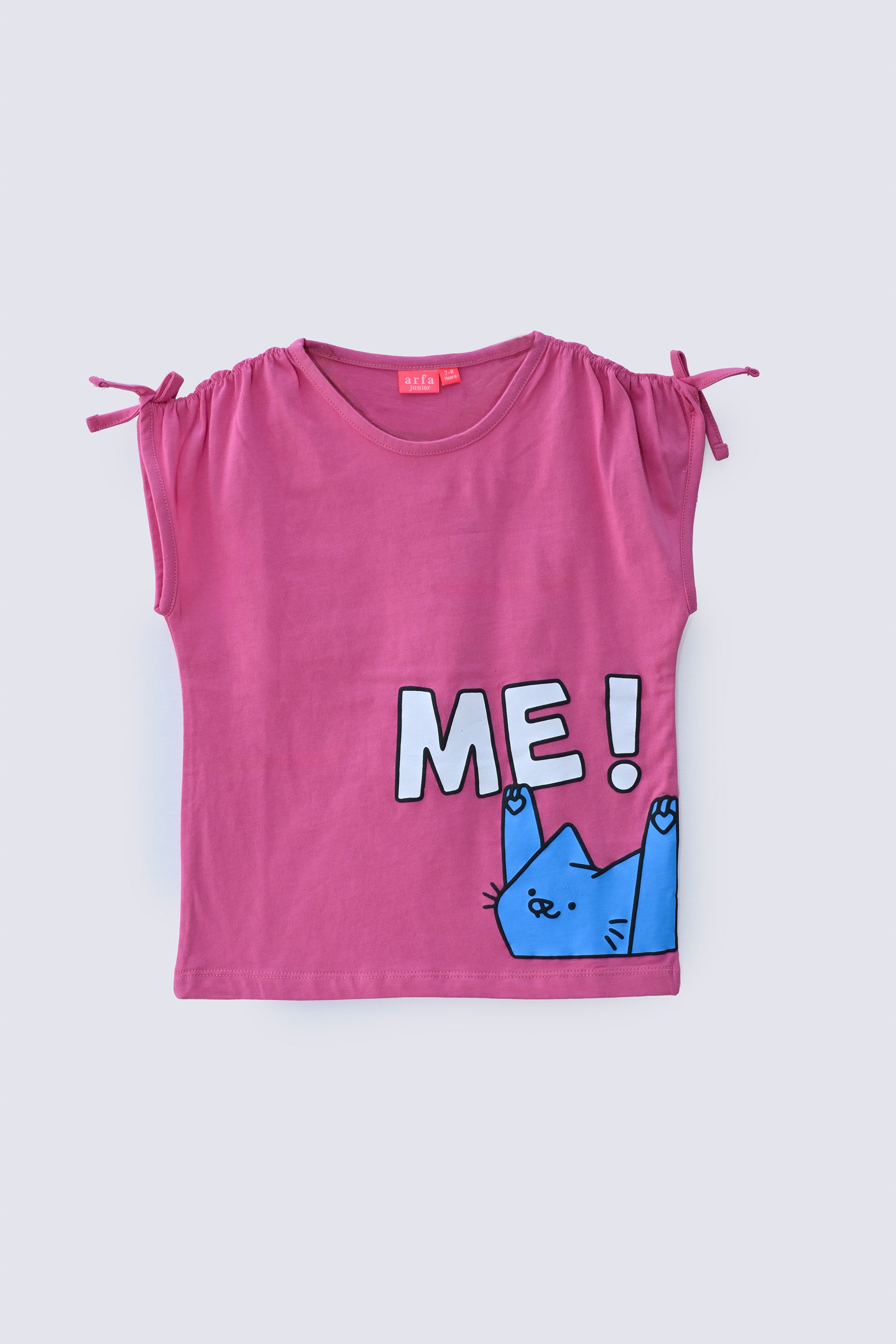 1 Piece Cotton Suit Kids (Fushia)