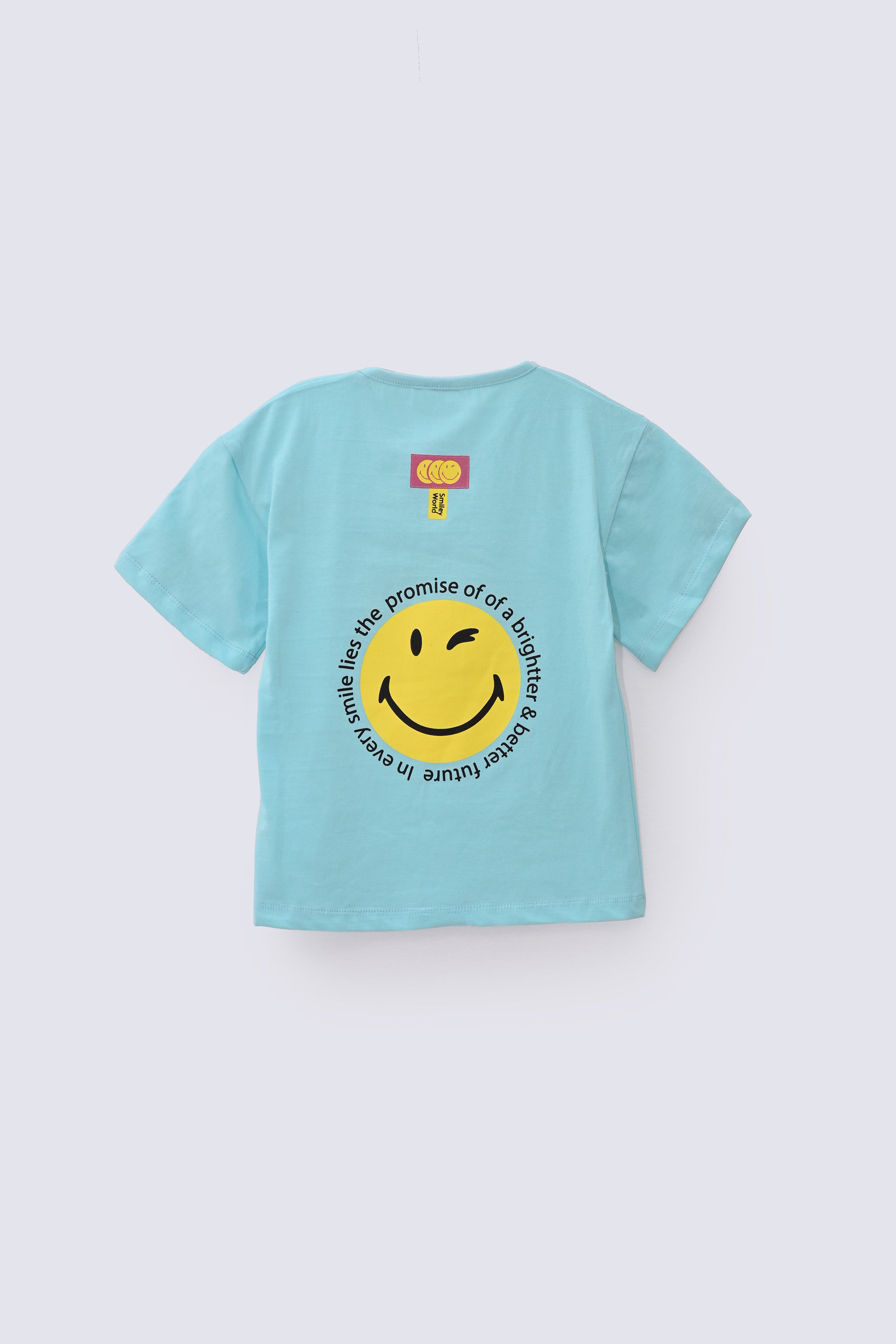 1 Piece Aqua Cotton Kids Top - AJG-038 - ARFARIWAJ Junior