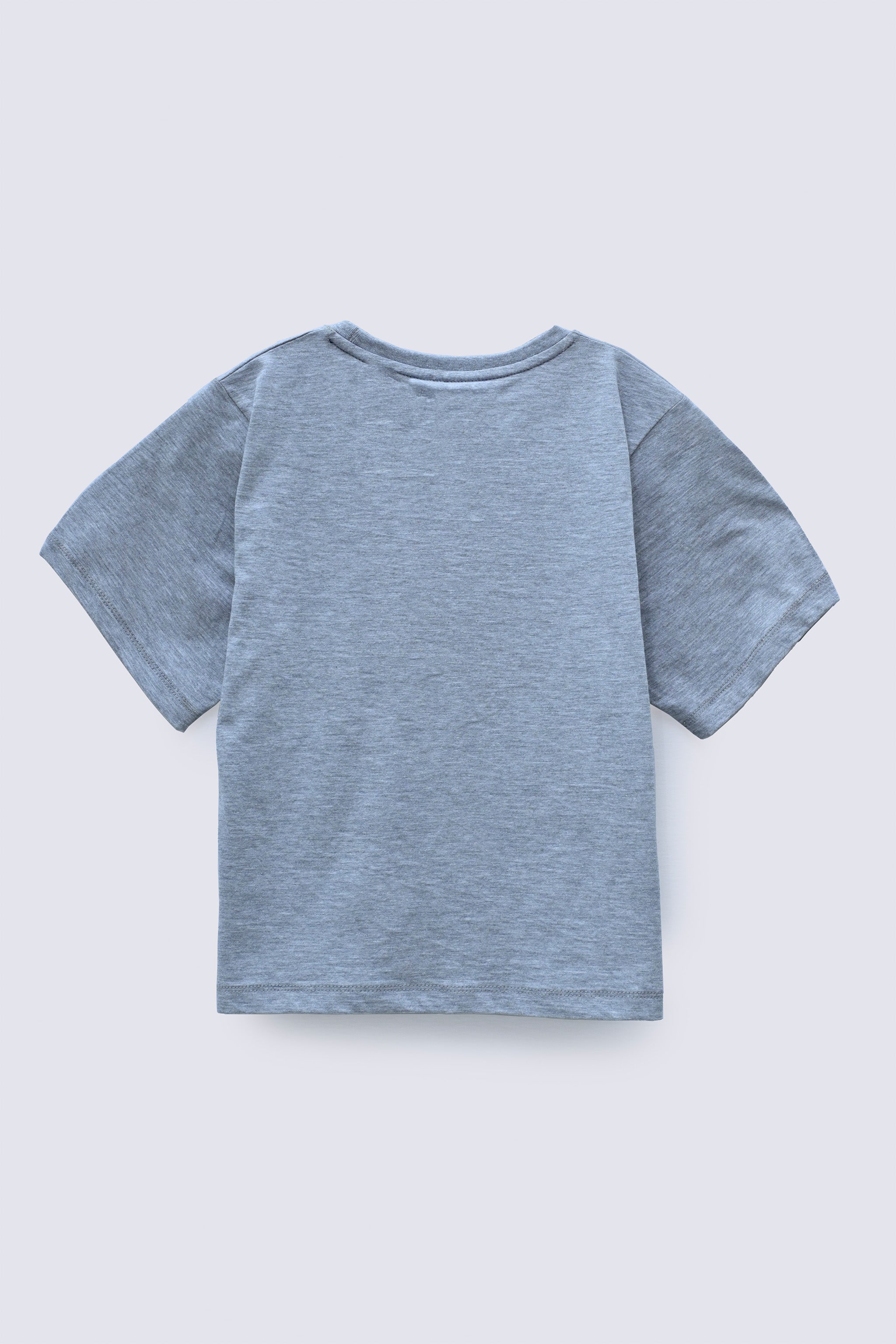 1 Piece Grey Cotton Kids Top - AJG-01 - ARFARIWAJ Junior
