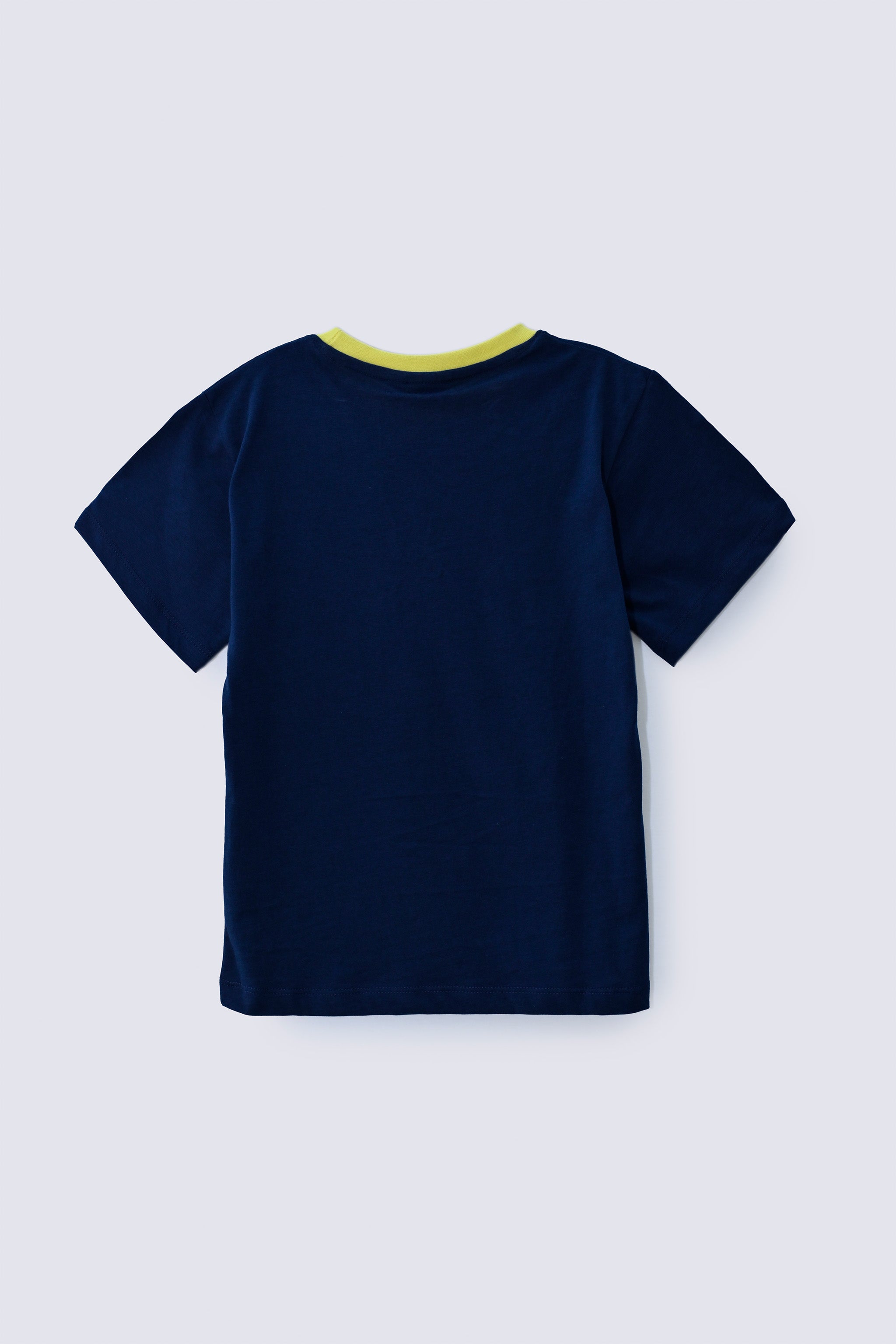 1 Piece Navy Cotton Kids Top - AJG-32 - ARFARIWAJ Junior