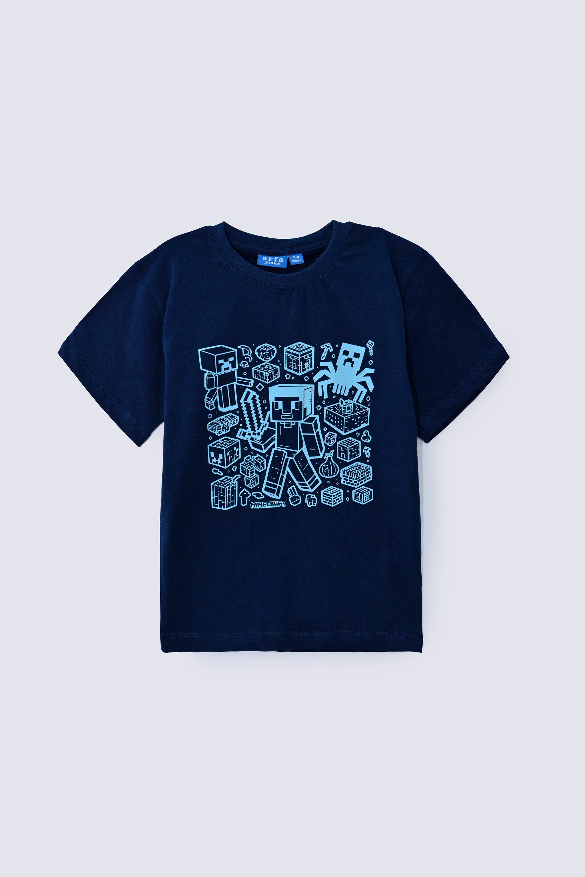 1 Piece Cotton Suit Kids (Navy)