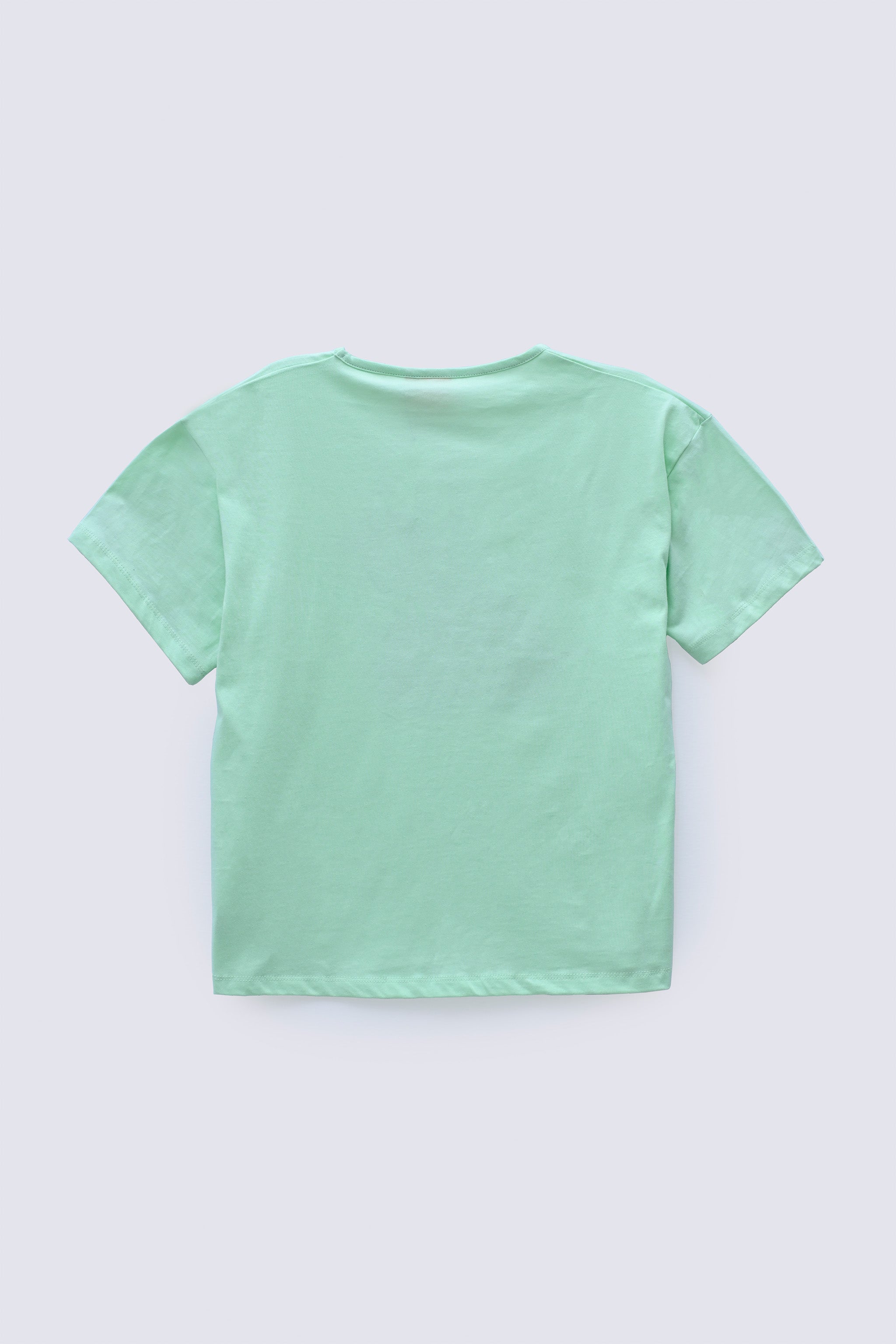 2 Piece Mint Cotton Suit Kids - AJG-033 - ARFARIWAJ Junior