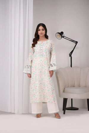 2 Piece Printed Cotton Suit RTW - AR-NP-02-luna - ARFARIWAJ