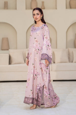 2 Piece Ready To Wear Lilac Silk Suit - AR-3932 - ARFARIWAJ