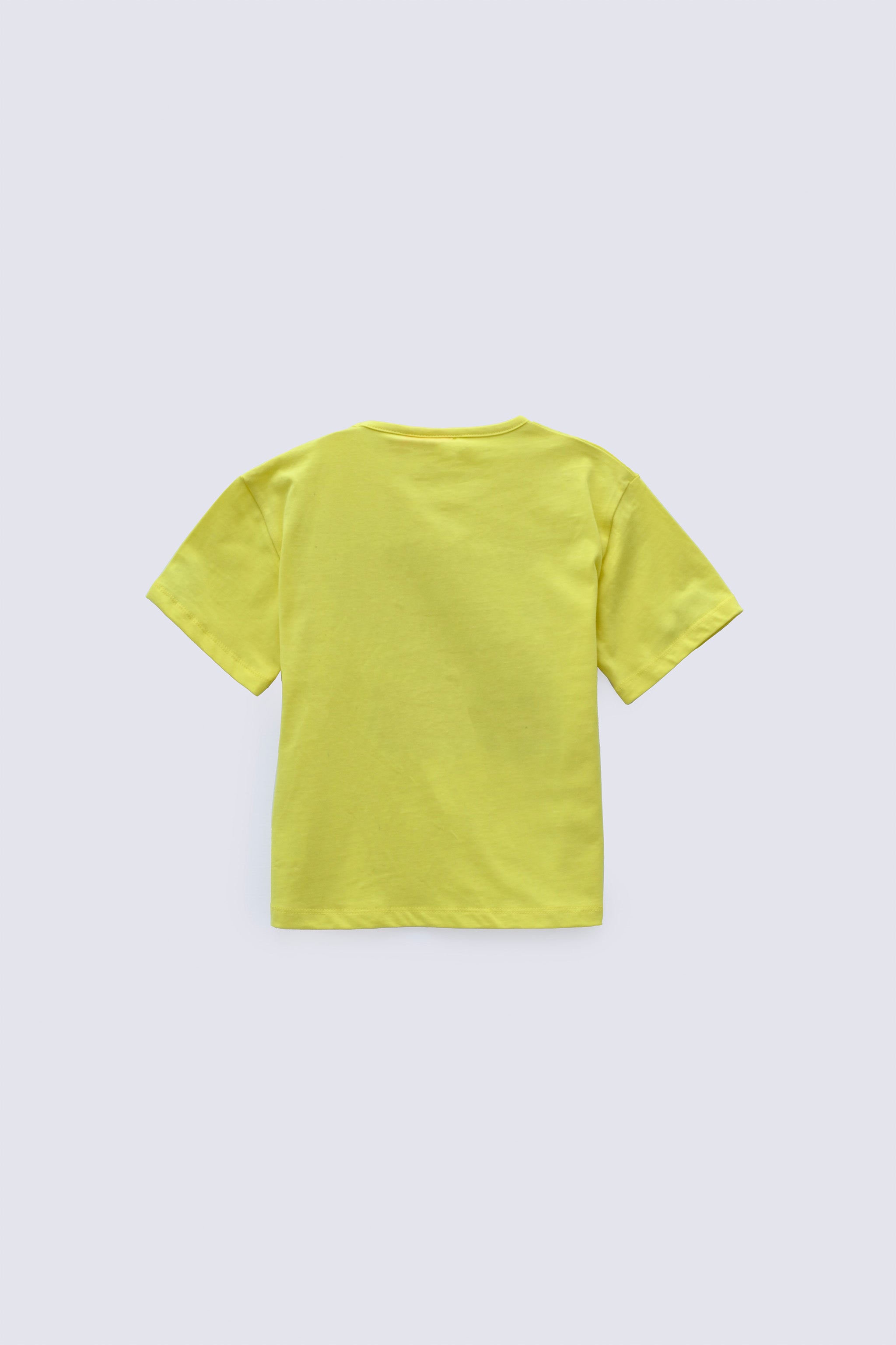 2 Piece Yellow Cotton Kids Suit - AJG-033 - ARFARIWAJ Junior