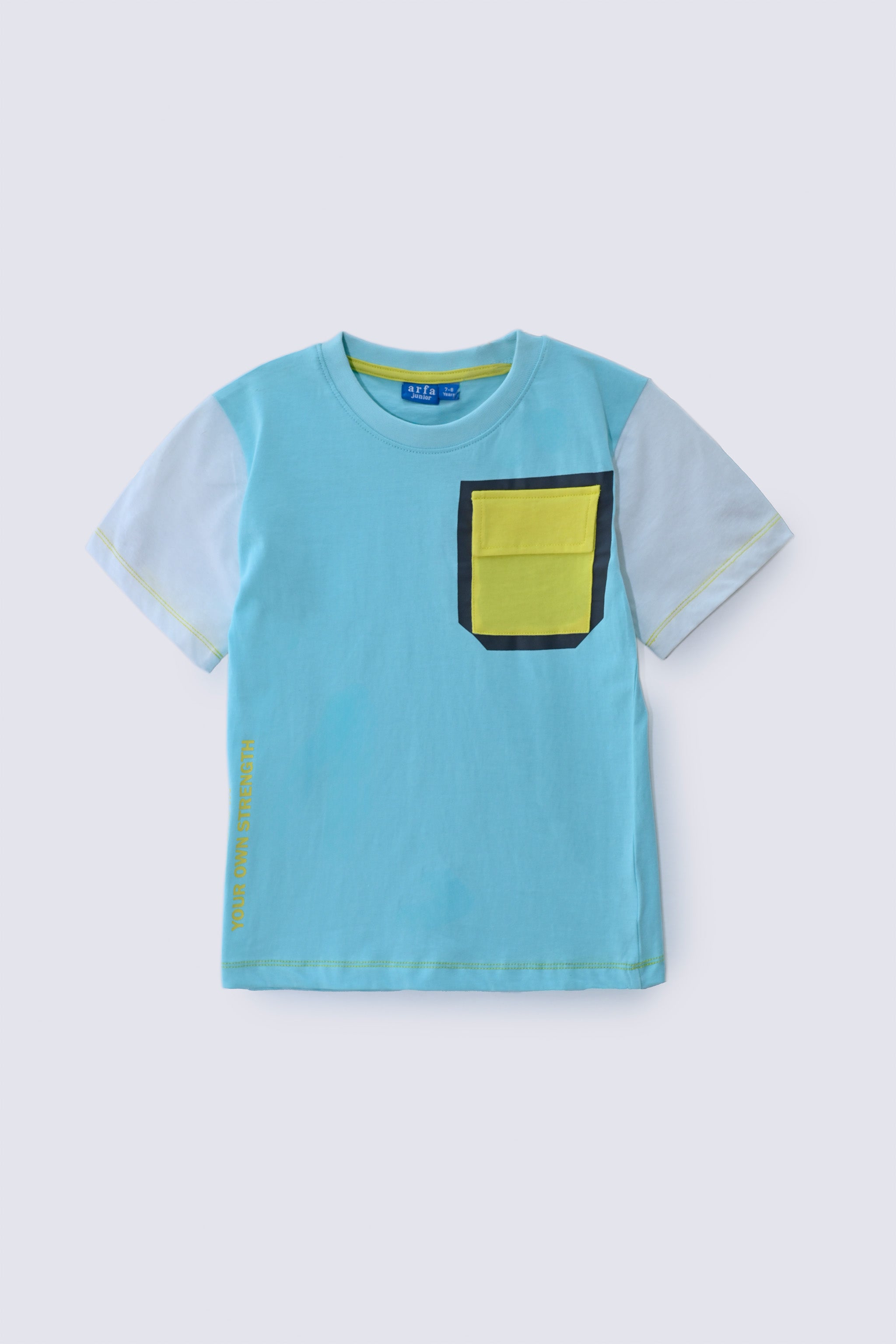 2 Piece Cotton Suit Kids (Light Blue)