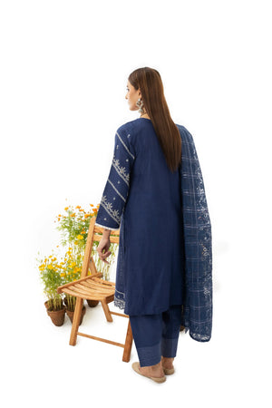 3PC Embroidered Lawn Suit RTW - AR-2921-S23-Afsana - ARFARIWAJ