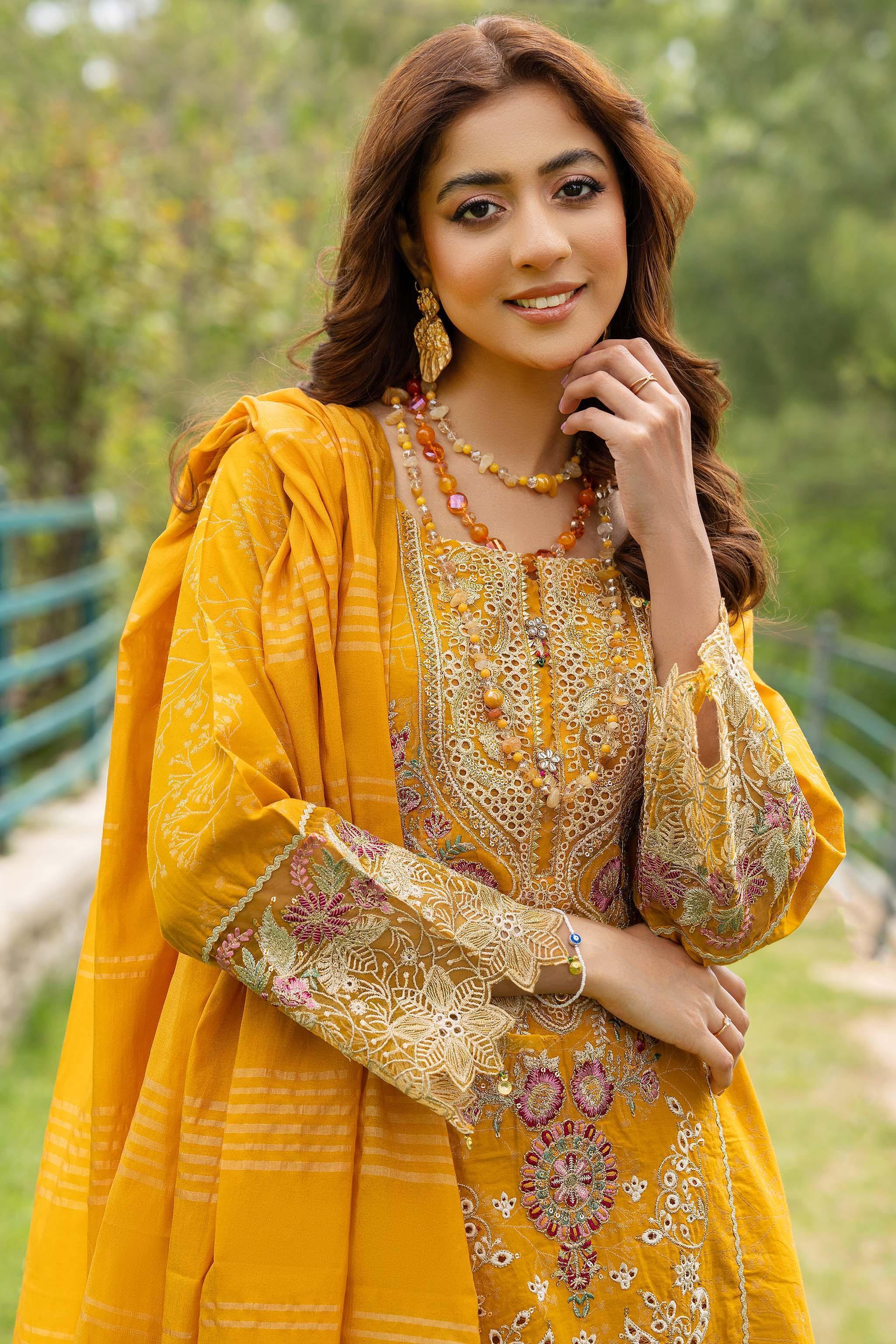 3PC Jacquard Suit Ready To Wear - AR-3271-Kysari - ARFARIWAJ