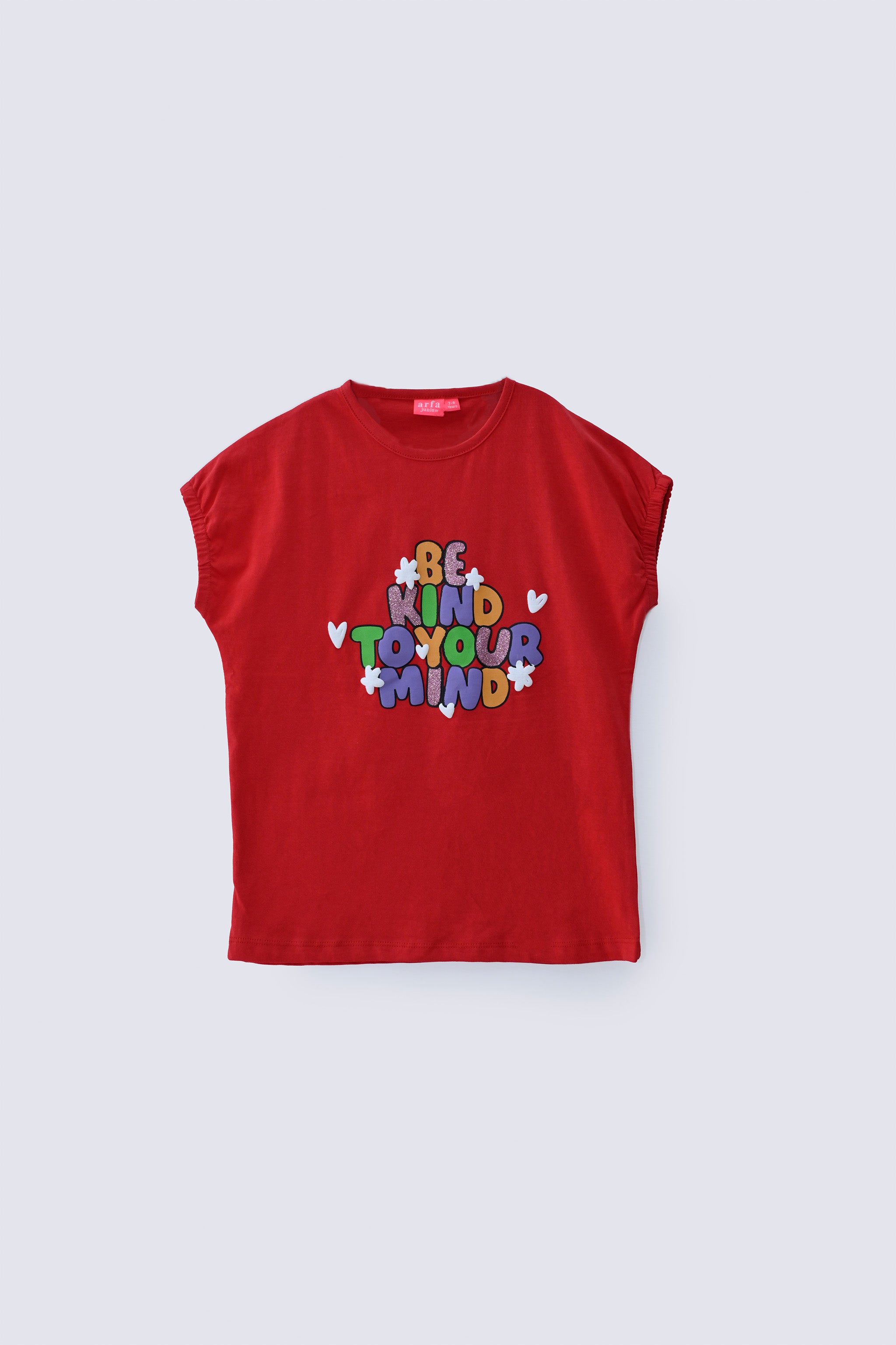 1 Piece Cotton Suit Kids (Red)