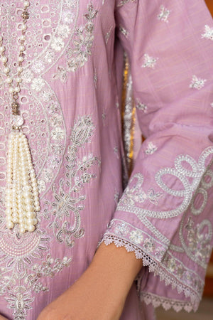 3 Piece Lavender Doria Suit Pret - AR-3670 - ARFARIWAJ