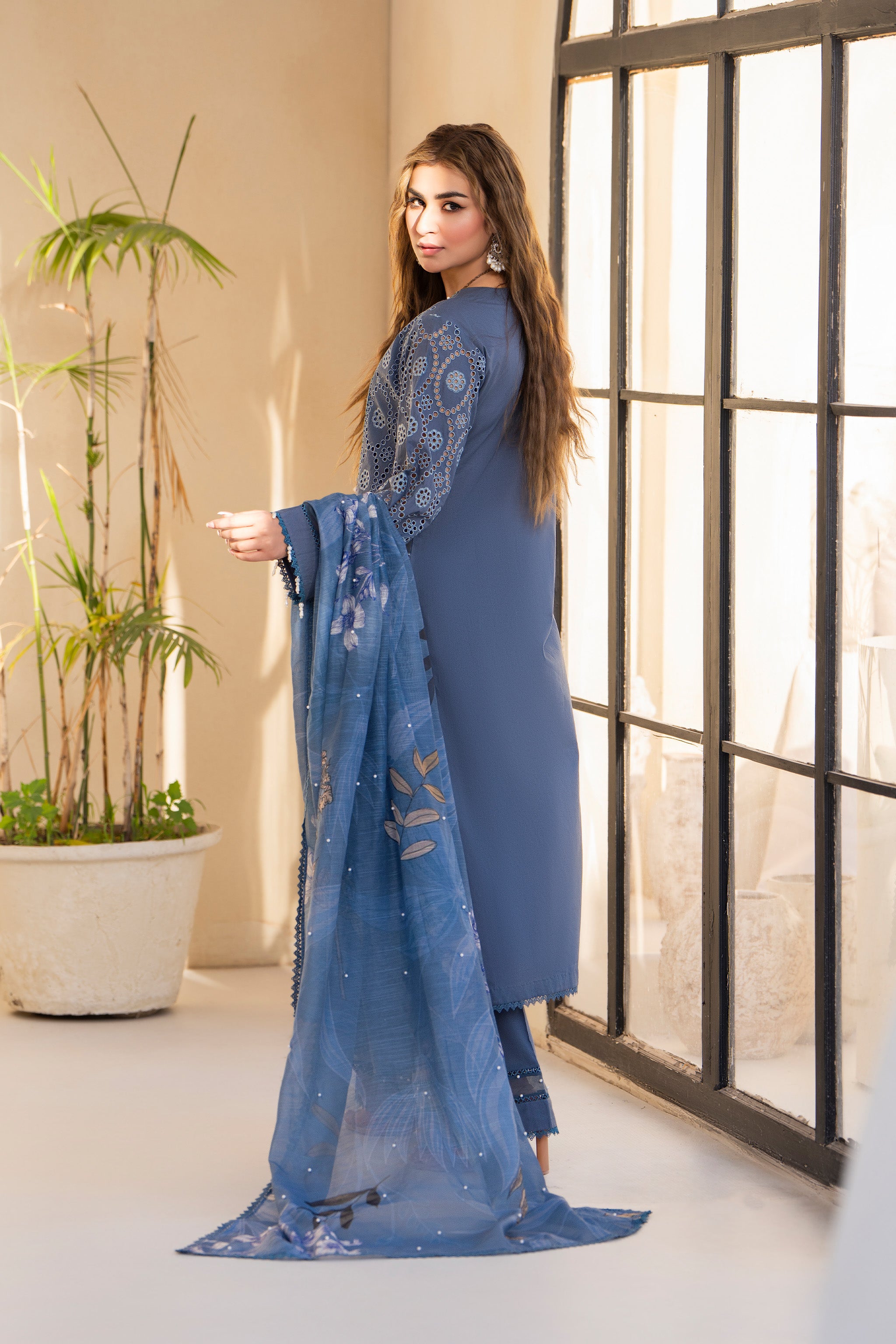 3 Piece Poplin Suit (RTW)