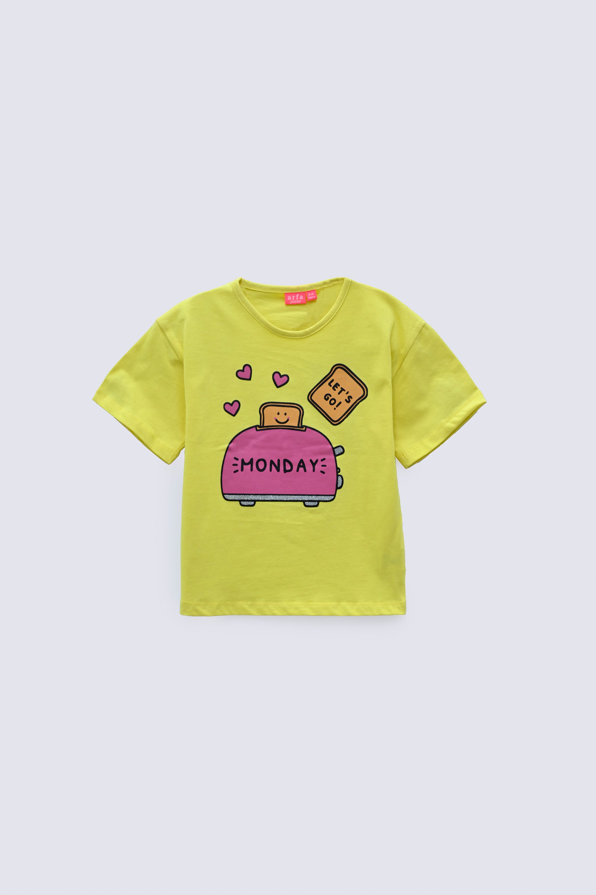 2 Piece Cotton Suit Kids (Yellow)