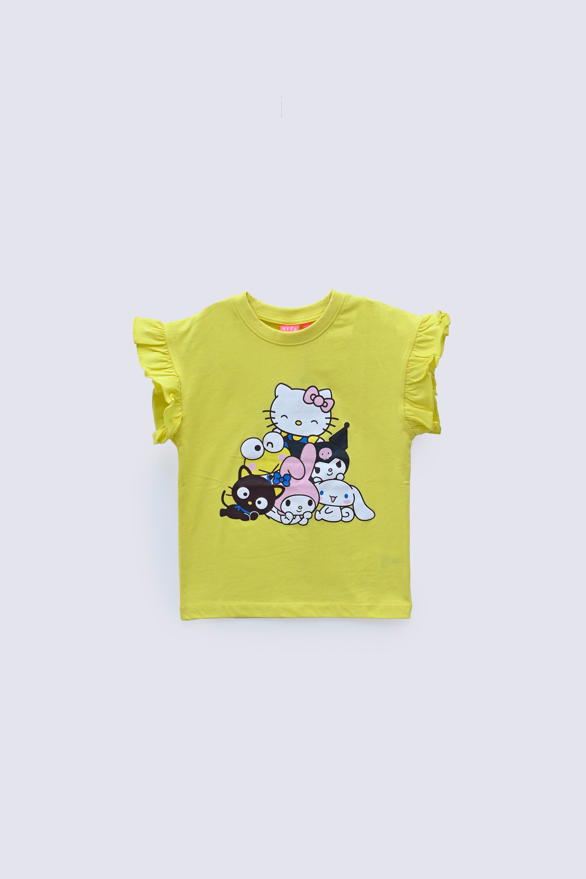 2 Piece Cotton Suit Kids (Yellow)
