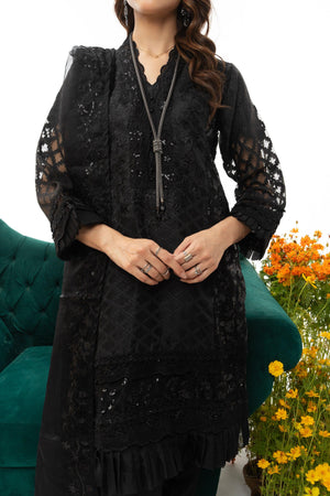 BLACK STONE 3 Piece Jacquard Suit RTW - IN-28-S23 - ARFARIWAJ
