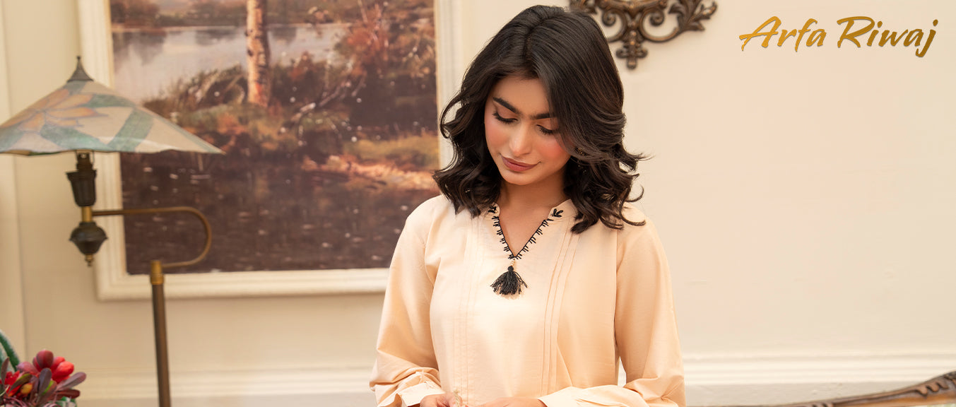 Discover ArfaRiwaj’s Women’s Basic Pret Outfits at Dream Prices