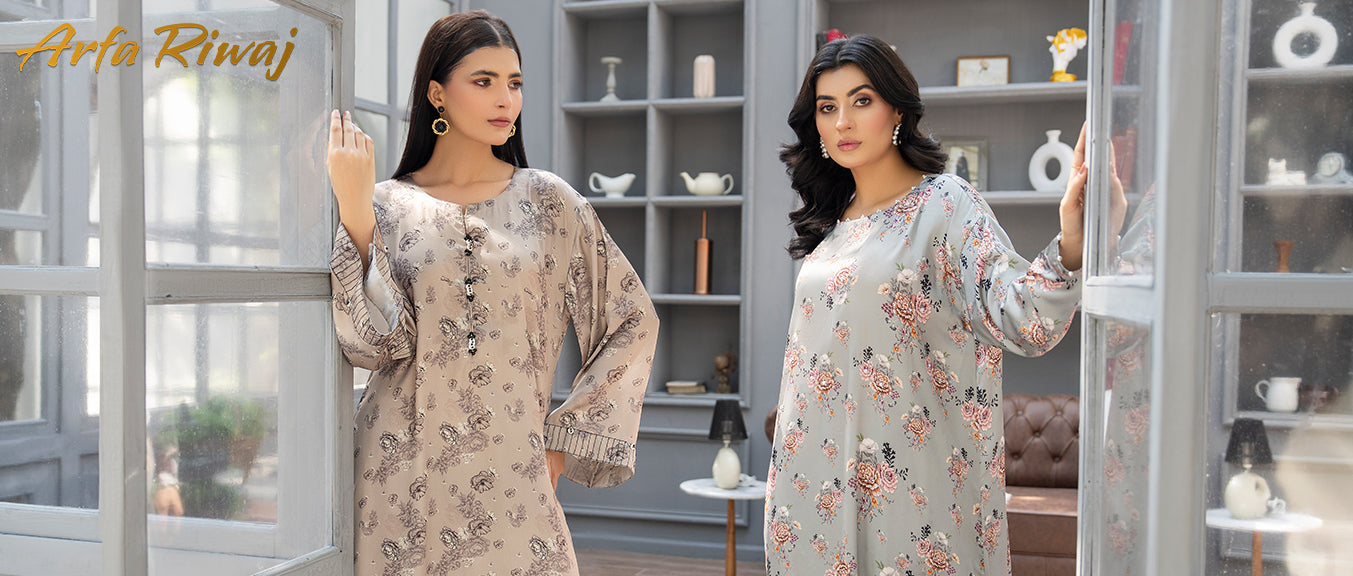 Affordable Stitched Suits & Luxury Pret Wear – Shop Stylish Women Outfits Online