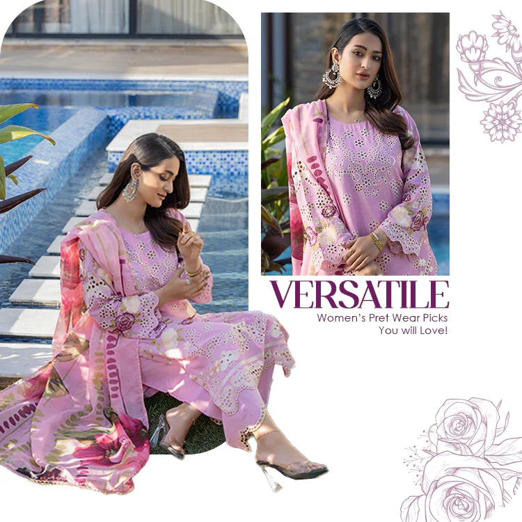 Shop Versatile Women’s Pret Wear Online – ArfaRiwaj