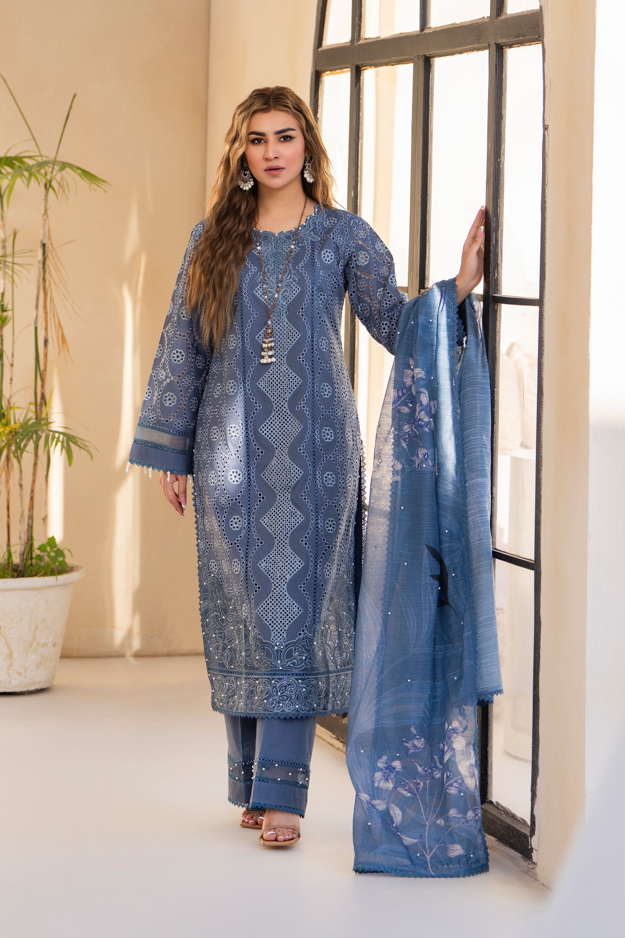 3 Piece Poplin Suit (RTW)