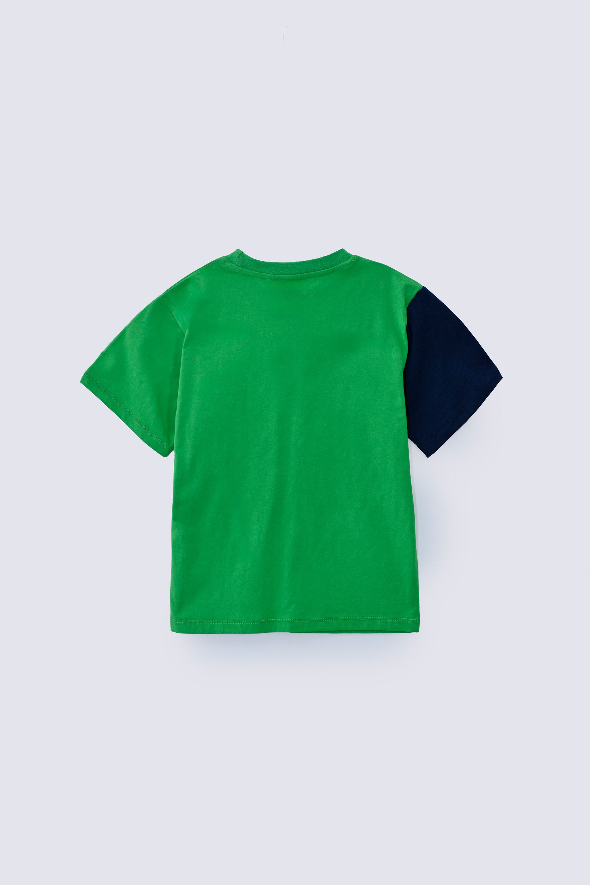 1 Piece Green Cotton Kids Top - AJG-24  - ARFARIWAJ Junior