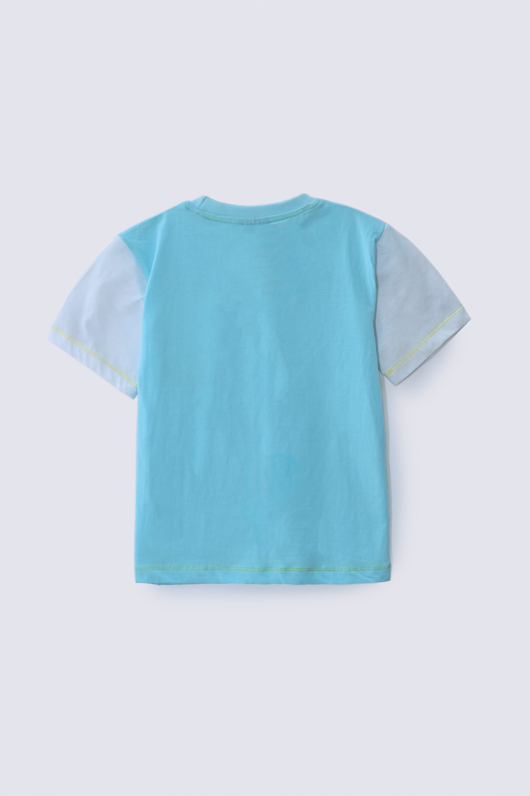 1 Piece Light Blue Cotton Kids Top - AJG-18 - ARFARIWAJ Junior