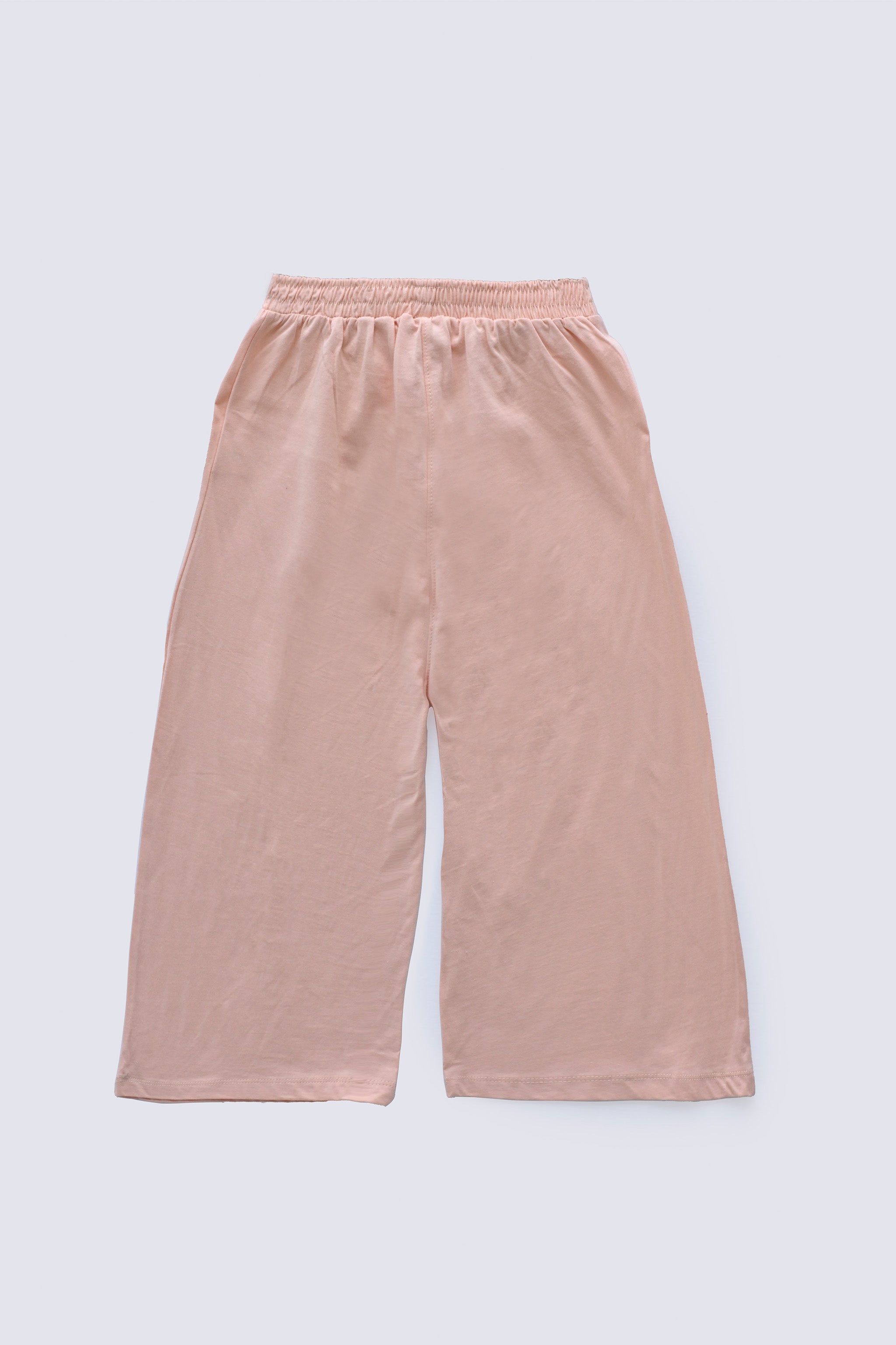 2 Piece Peach Cotton Suit Kids - AJG-031 - ARFARIWAJ Junior