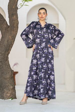 2 Piece Ready To Wear Black Silk Suit - AR-3929 - ARFARIWAJ