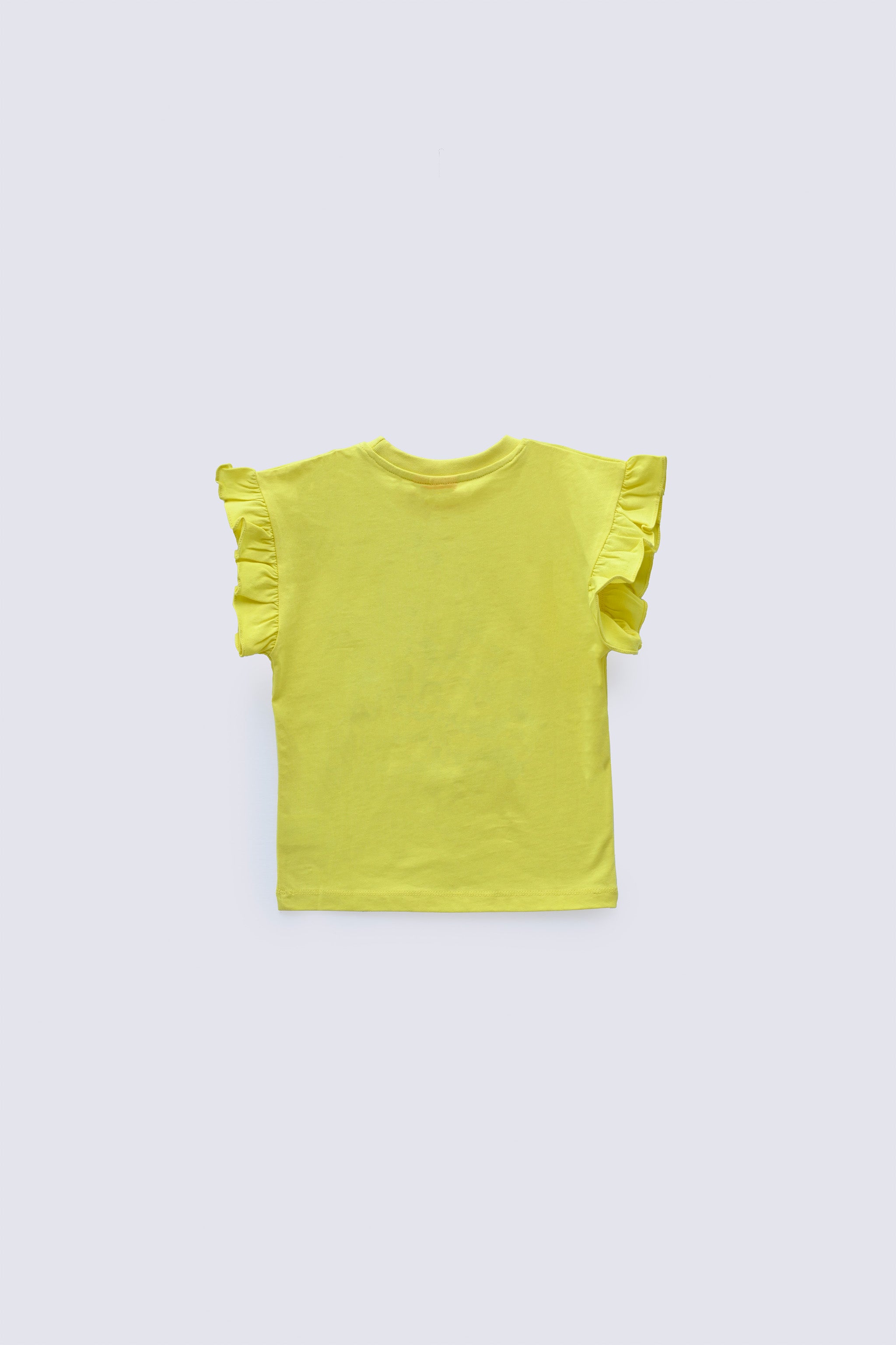 2 Piece Yellow Cotton Kids Suit - AJG-031 - ARFARIWAJ Junior