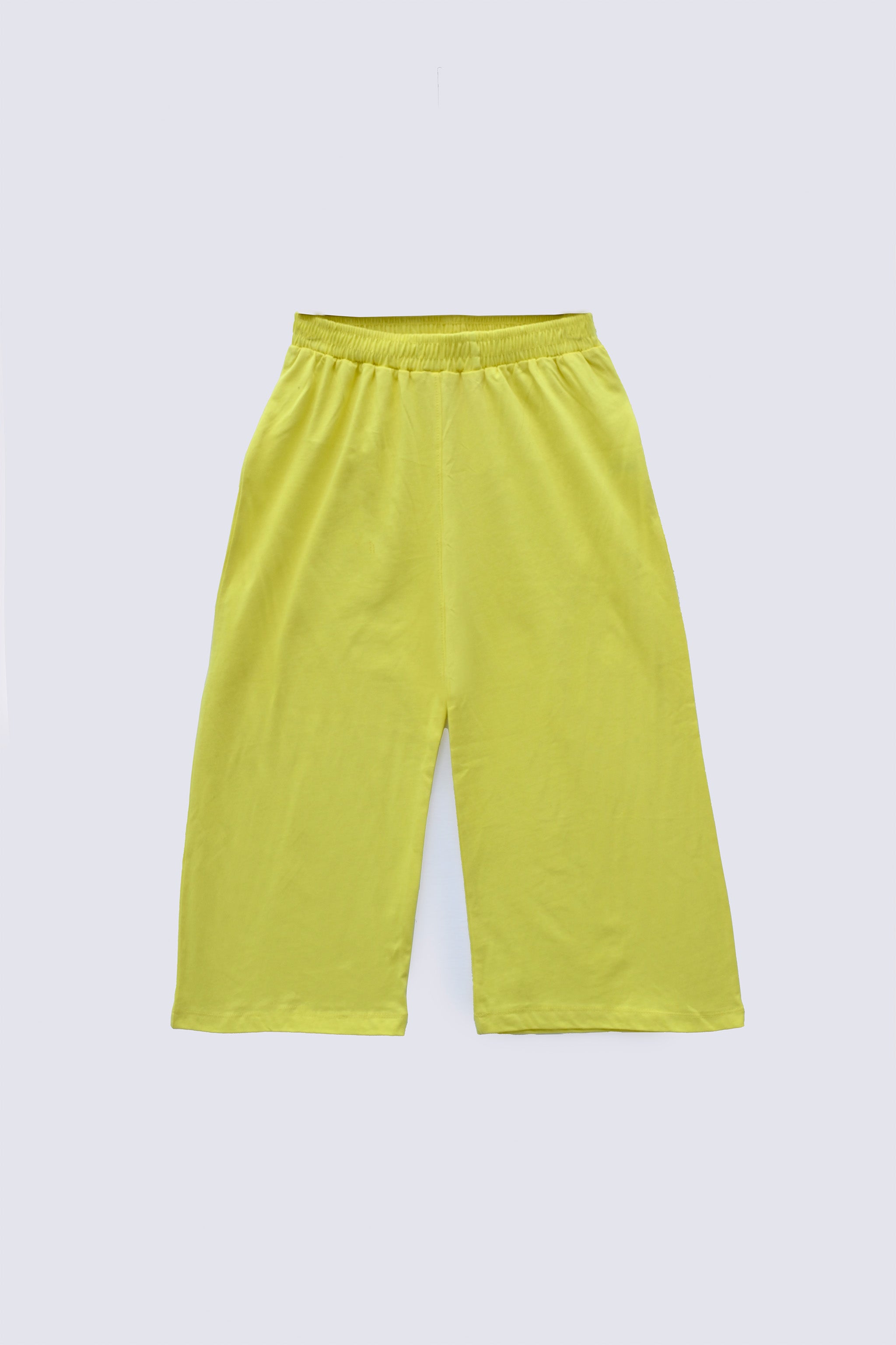 2 Piece Yellow Cotton Kids Suit - AJG-031 - ARFARIWAJ Junior