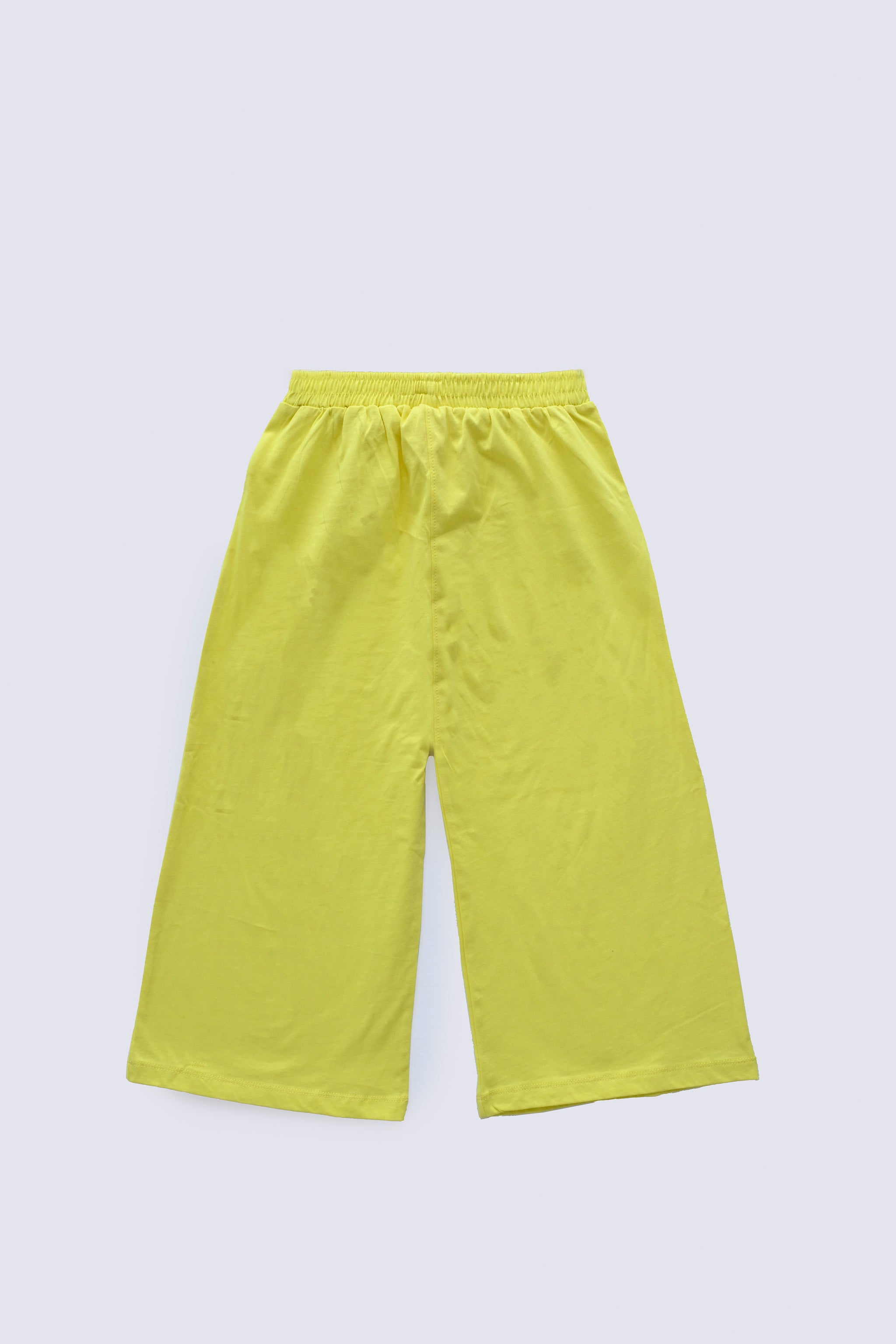 2 Piece Yellow Cotton Kids Suit - AJG-031 - ARFARIWAJ Junior