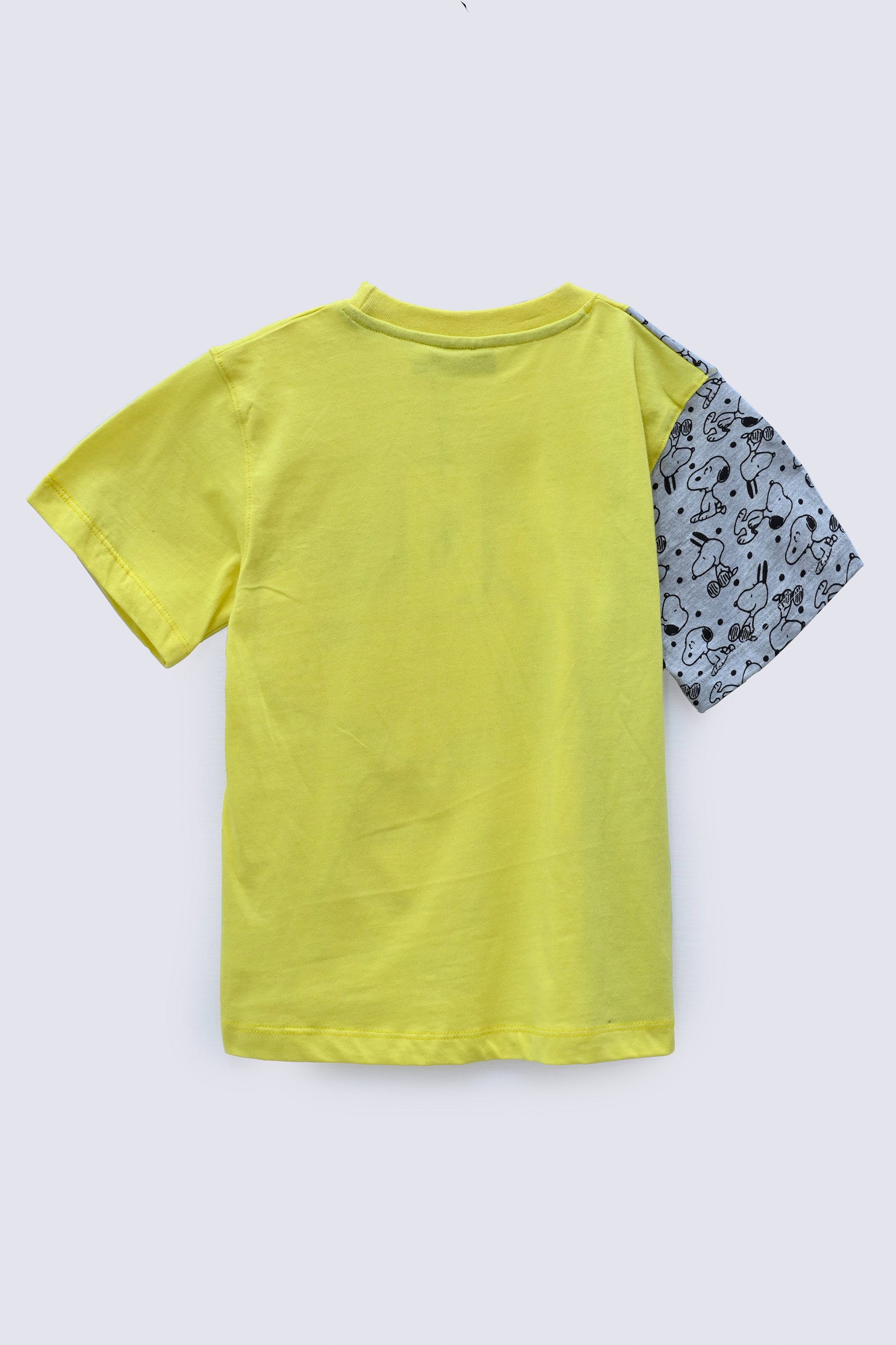 2 Piece Yellow Cotton Kids Suit - AJG-15 - ARFARIWAJ Junior