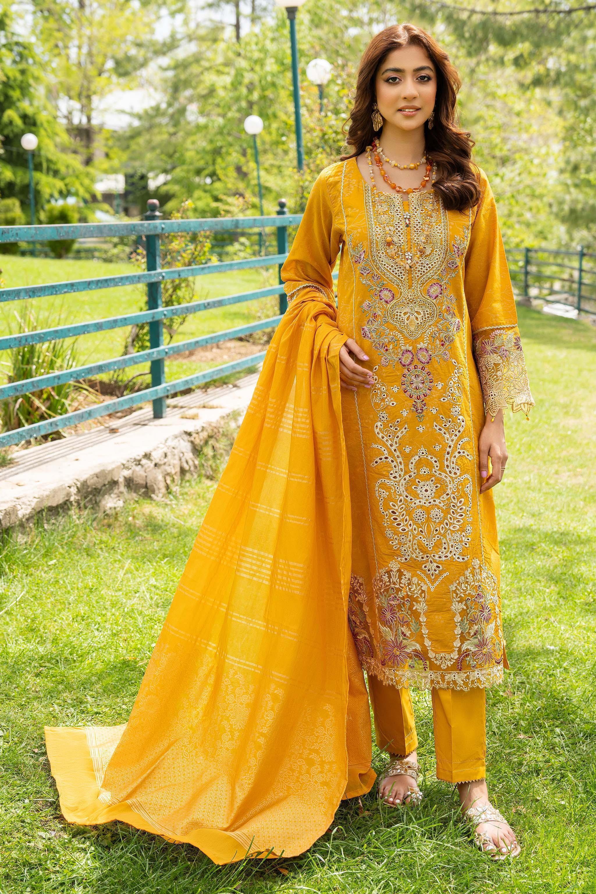 3PC Jacquard Suit Ready To Wear - AR-3271-Kysari - ARFARIWAJ