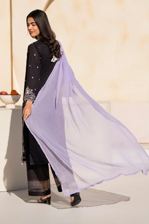 3 Piece Black Nano Kara Ready To Wear - AR-3614 - ARFARIWAJ