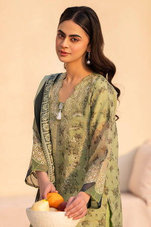 3 Piece Jade Gicha Munar Ready To Wear - AR-3391 - ARFARIWAJ