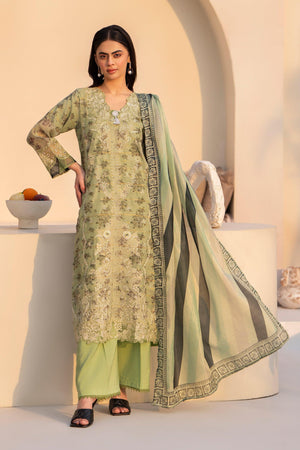 3 Piece Jade Gicha Munar Ready To Wear - AR-3391 - ARFARIWAJ