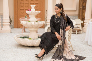 3 Piece Organza Suit Ready To Wear - AR-3212-Thea - ARFARIWAJ