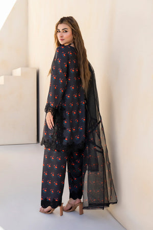 3 Piece PP Lawn Suit Pret - AR-3762 - ArfaRiwaj