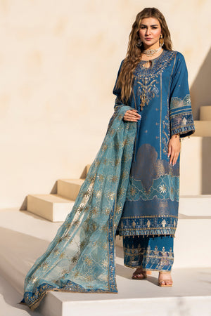 3 Piece Znic Jacquard Ready to Wear - AR-3756  - ARFARIWAJ
