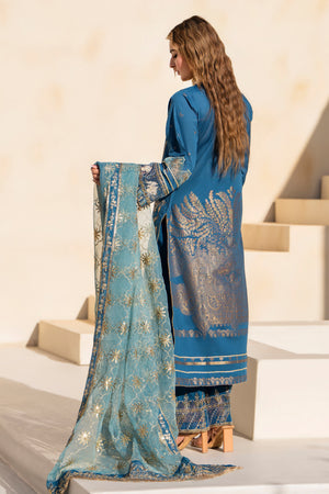 3 Piece Znic Jacquard Ready to Wear - AR-3756  - ARFARIWAJ