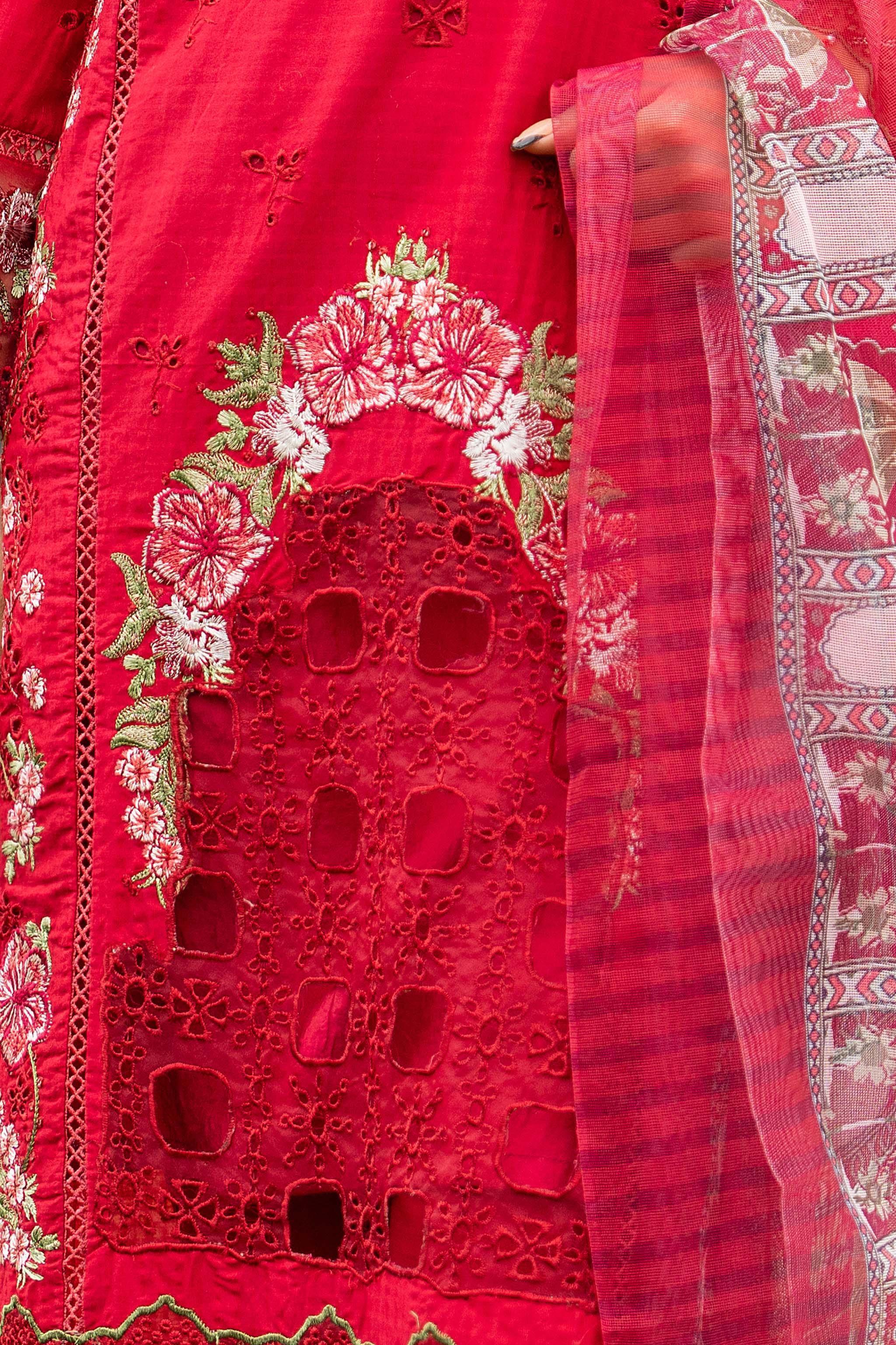  SHADAB 3 PC Ready To Wear Suit - AR-3286-Shadab - ARFARIWAJ
