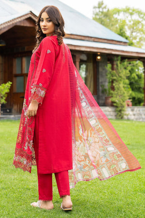  SHADAB 3 PC Ready To Wear Suit - AR-3286-Shadab - ARFARIWAJ