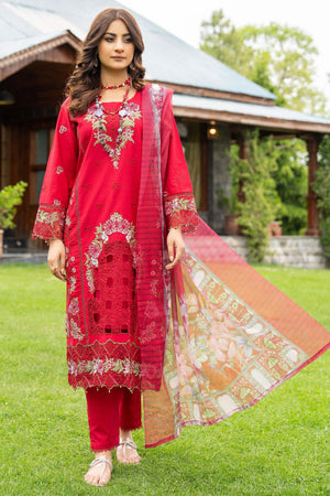  SHADAB 3 PC Ready To Wear Suit - AR-3286-Shadab - ARFARIWAJ