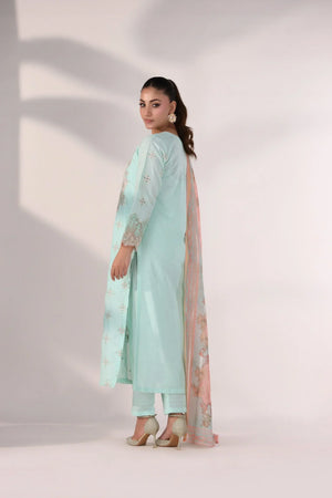 Shaffay 3 Pc Embroidered Ready To Wear - AR-3359-Shaffay - ARFARIWAJ